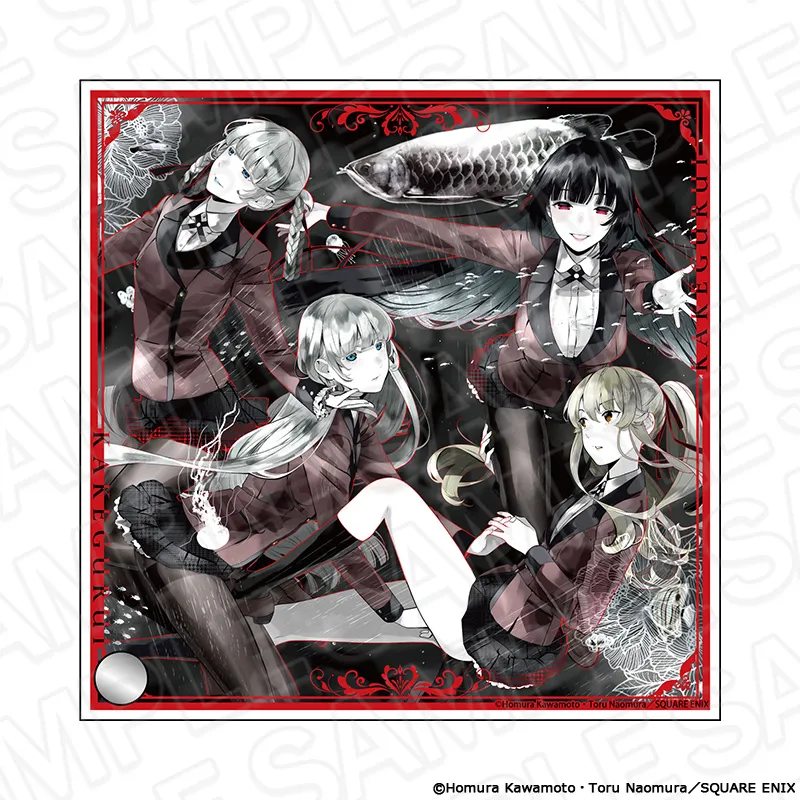 賭ケグルイ スクエアラメアクリルアート PALE TONE series A vol.4