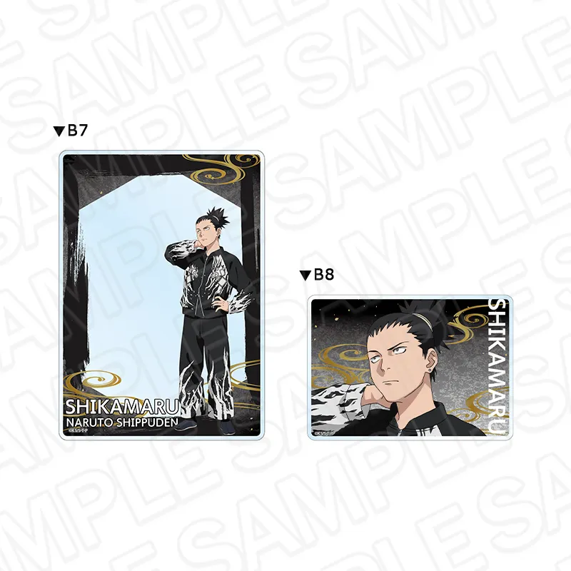 NARUTO-ナルト- 疾風伝 硬質カードケース 奈良シカマル ブラックコーデ ver.