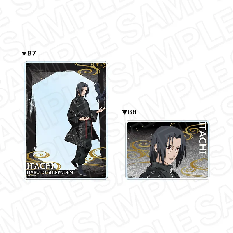 NARUTO-ナルト- 疾風伝 硬質カードケース うちはイタチ ブラックコーデ ver.