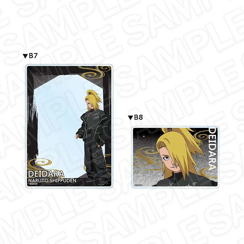 NARUTO-ナルト- 疾風伝 硬質カードケース デイダラ ブラックコーデ ver.