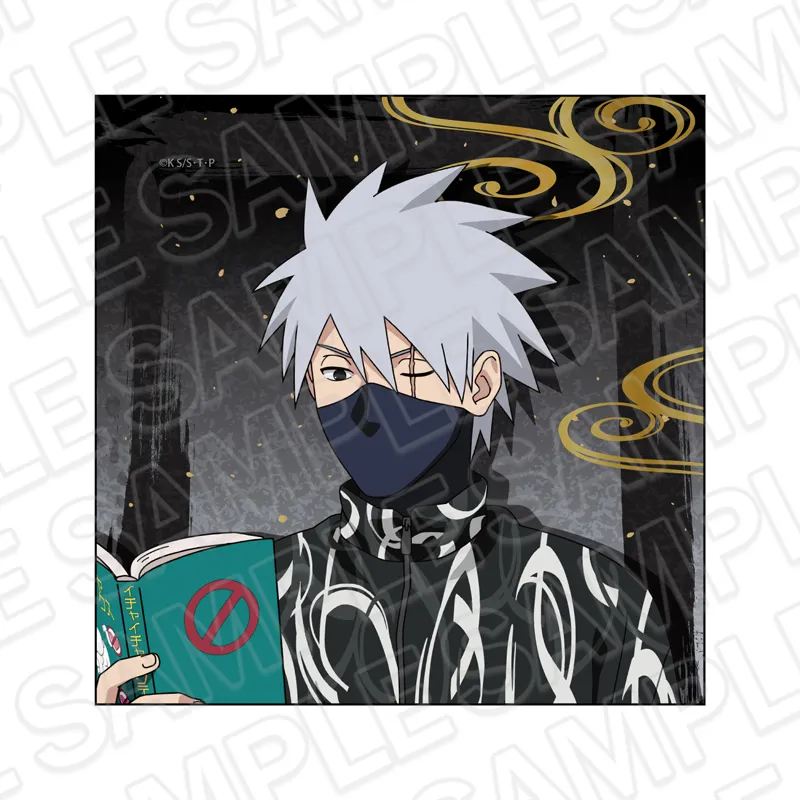 NARUTO-ナルト- 疾風伝 マイクロファイバー はたけカカシ ブラックコーデ ver.