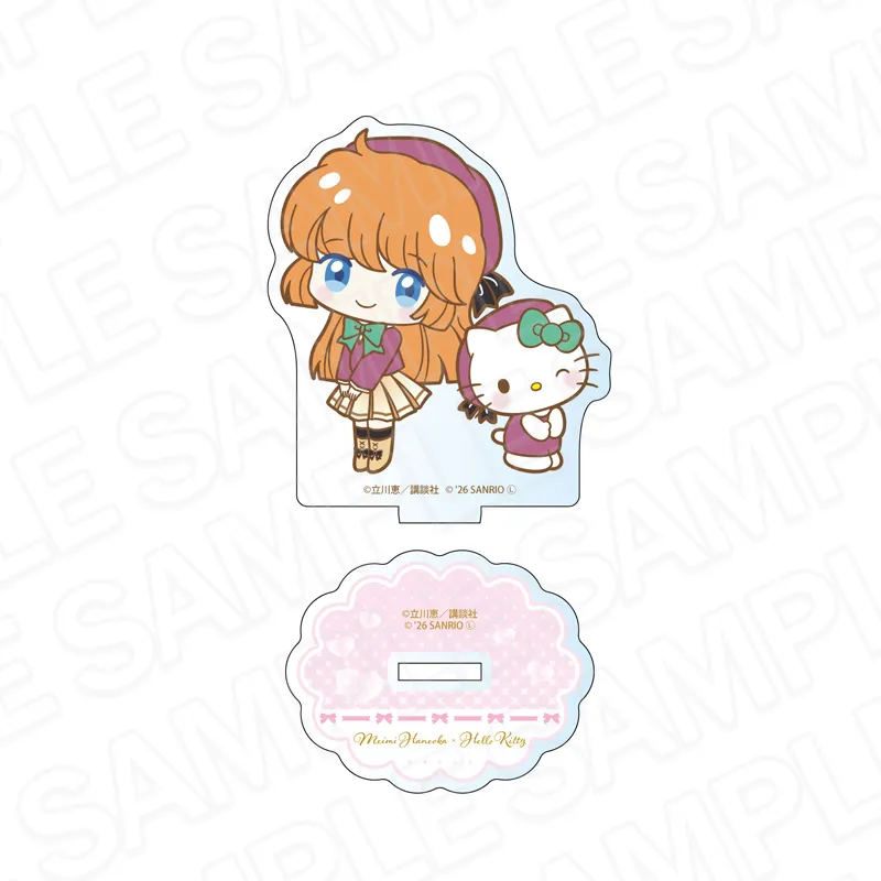 怪盗セイント・テール×サンリオキャラクターズ アクリルフィギュア 羽丘芽美×ハローキティ