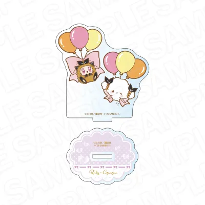 怪盗セイント・テール×サンリオキャラクターズ アクリルフィギュア ルビィ×こぎみゅん