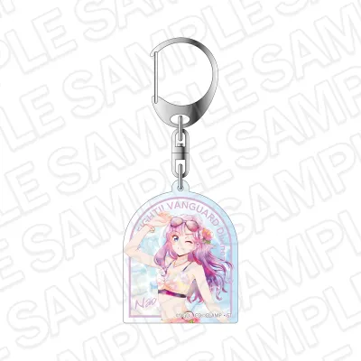 「カードファイト!! ヴァンガード Divinez デラックス決勝編」 アクリルキーホルダー PALE TONE series 員弁ナオ バカンス ver.