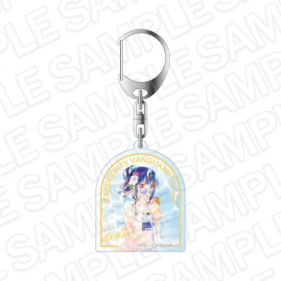 「カードファイト!! ヴァンガード Divinez デラックス決勝編」 アクリルキーホルダー PALE TONE series 明星エリカ バカンス ver.