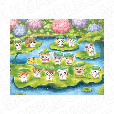 とっとこハム太郎 キャンバスアート あめの日 ver.