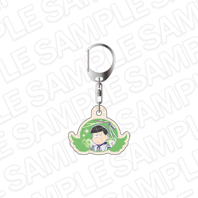おそ松さん ラメアクリルキーホルダー チョロ松 Angel ver.