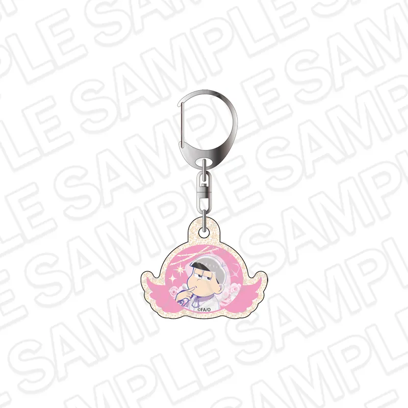 おそ松さん ラメアクリルキーホルダー トド松 Angel ver.