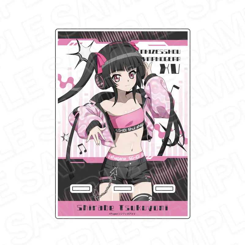 戦姫絶唱シンフォギアＸＶ アクリルスマホスタンド 月読 調 DJ ver.