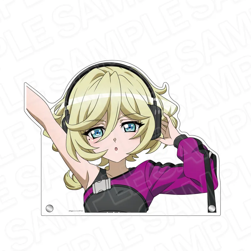 戦姫絶唱シンフォギアXV 特大ダイカットアクリルボード キャロル・マールス・ディーンハイム DJ ver.