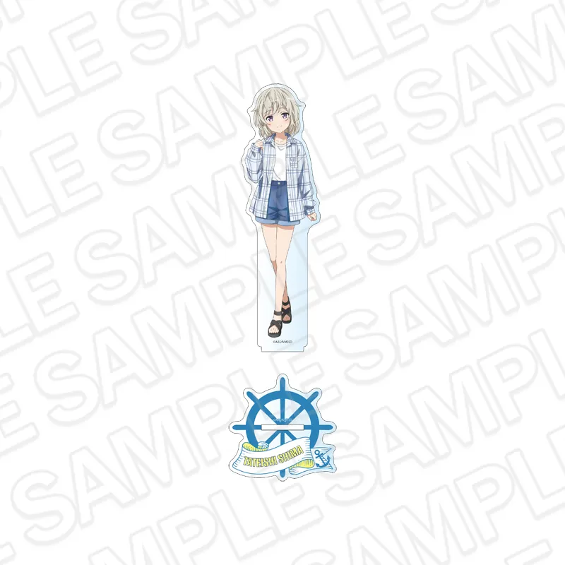 劇場版 ハイスクール・フリート デカアクリルスタンド 立石 志摩 10th Anniversary ver.