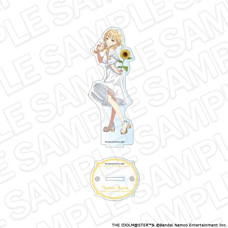 学園アイドルマスター アクリルフィギュア 藤田ことね sunflower ver.
