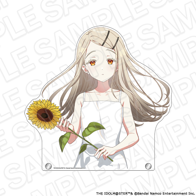 学園アイドルマスター 特大ダイカットアクリルボード 篠澤 広 sunflower ver. 2