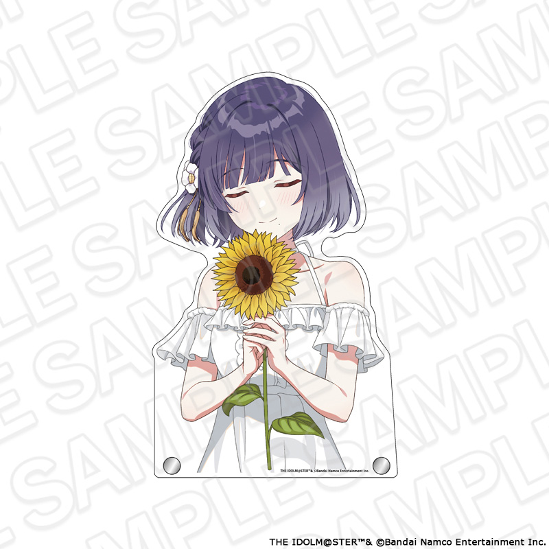 学園アイドルマスター 特大ダイカットアクリルボード 秦谷美鈴 sunflower ver. 2