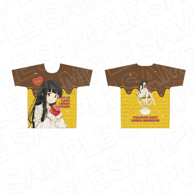 TVアニメ「負けヒロインが多すぎる!」 フルグラフィックTシャツ 温水佳樹 2nd Anniversary スイーツ ver.