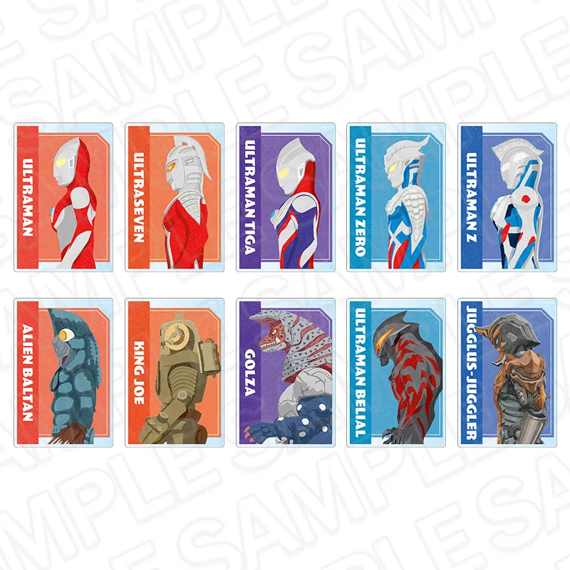 ウルトラマンシリーズ アクリルカード(ランダム) with U ART ver. セット