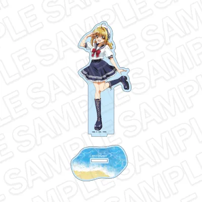 マーメイドメロディー ぴちぴちピッチ ホログラムアクリルフィギュア 七海 るちあ マリンルック ver.