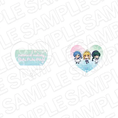 マーメイドメロディー ぴちぴちピッチ ハートミラー 七海 るちあ&宝生 波音&洞院 リナ マリンルック デフォルメ ver.