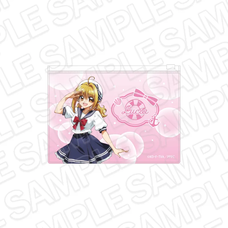 マーメイドメロディー ぴちぴちピッチ クリアポーチ 七海 るちあ マリンルック ver.