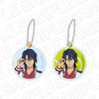 新テニスの王子様 スライドキーホルダー 忍足侑士 Face Collection