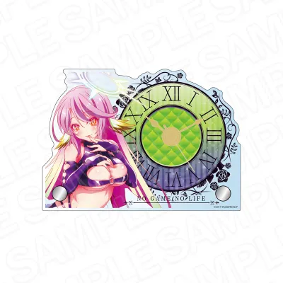 ノーゲーム・ノーライフ ミニアクリルクロック ジブリール ボンテージ ver.