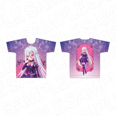 ノーゲーム・ノーライフ フルグラフィックTシャツ 白 ボンテージ ver.