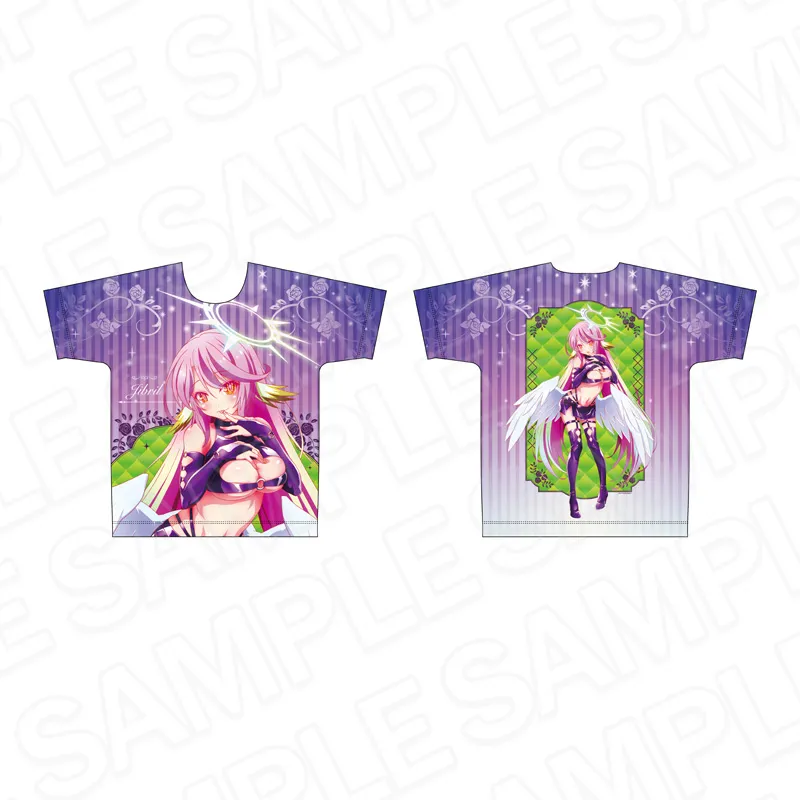 ノーゲーム・ノーライフ フルグラフィックTシャツ ジブリール ボンテージ ver.