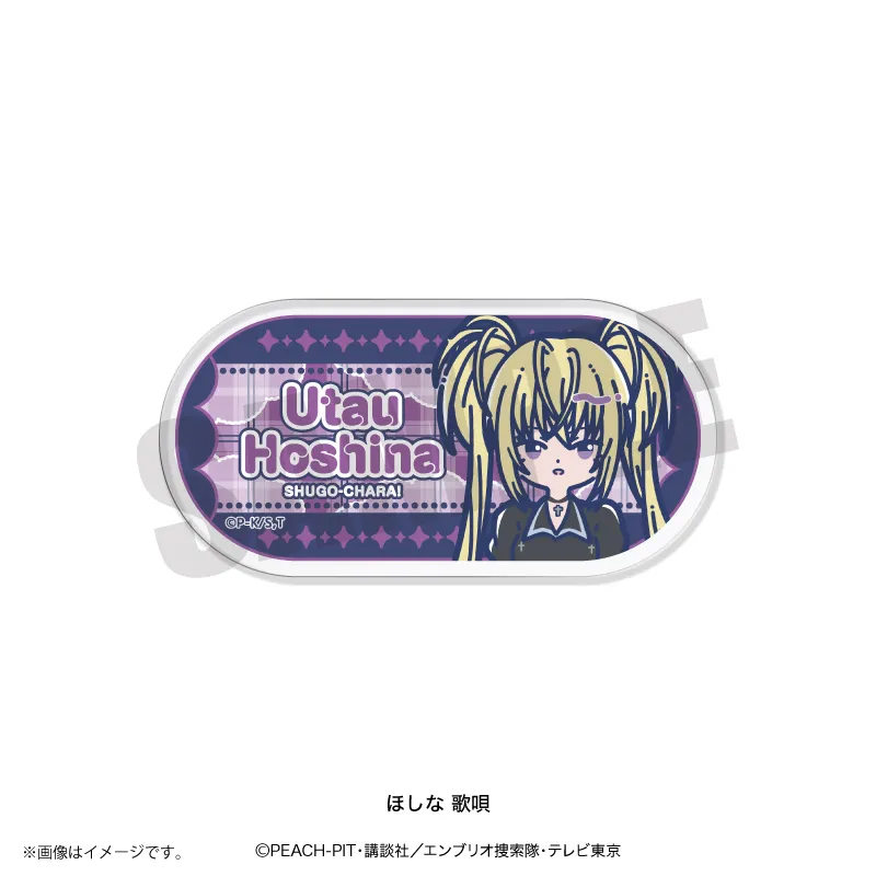 れとぽぷ アクリルバッジほしな 歌唄