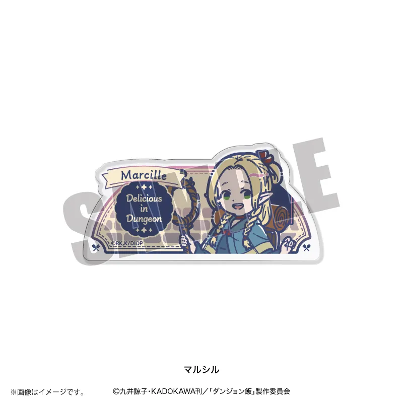 れとぽぷ アクリルバッジ マルシル