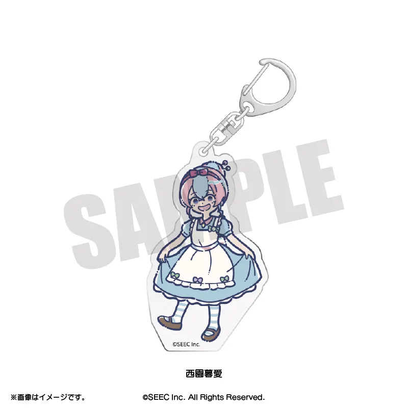 れとぽぷ アクリルキーホルダー西園暮愛
