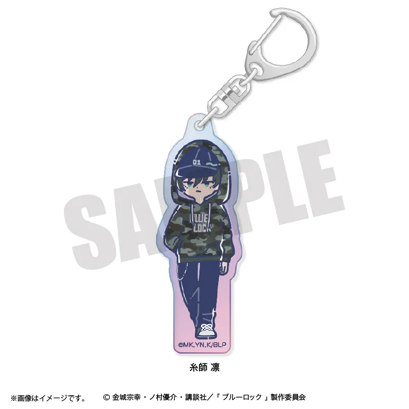 れとぽぷ 第8弾 オーロラアクリルキーホルダー 糸師 凛