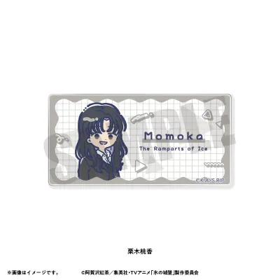 れとぽぷ アクリルバッジ 栗木桃香