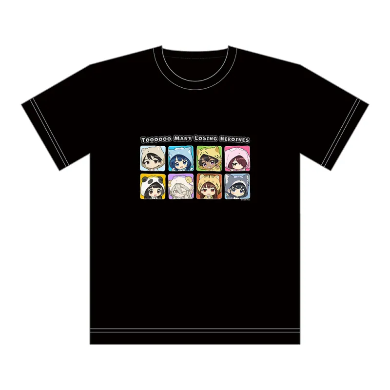 負けヒロインが多すぎる! Tシャツ(ケモミミパーカー)Mサイズ