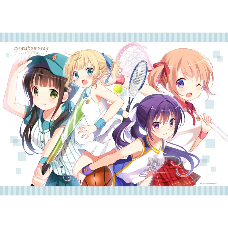 ご注文はうさぎですか? BLOOM 掛け布団カバー (スポーツ)