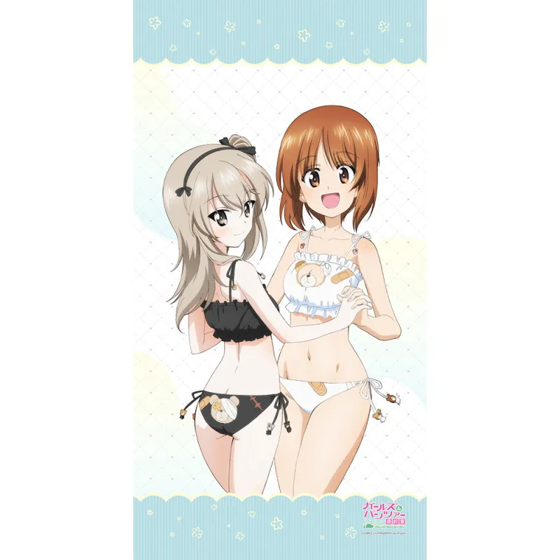 ガールズ&パンツァー 最終章 バスタオル (西住みほ&島田愛里寿)