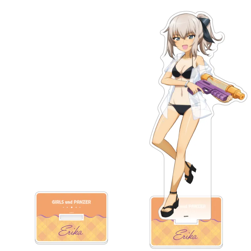 ガールズ&パンツァー 最終章 描き下ろし特大アクリルスタンド (逸見エリカ/水鉄砲 日焼けVer.)
