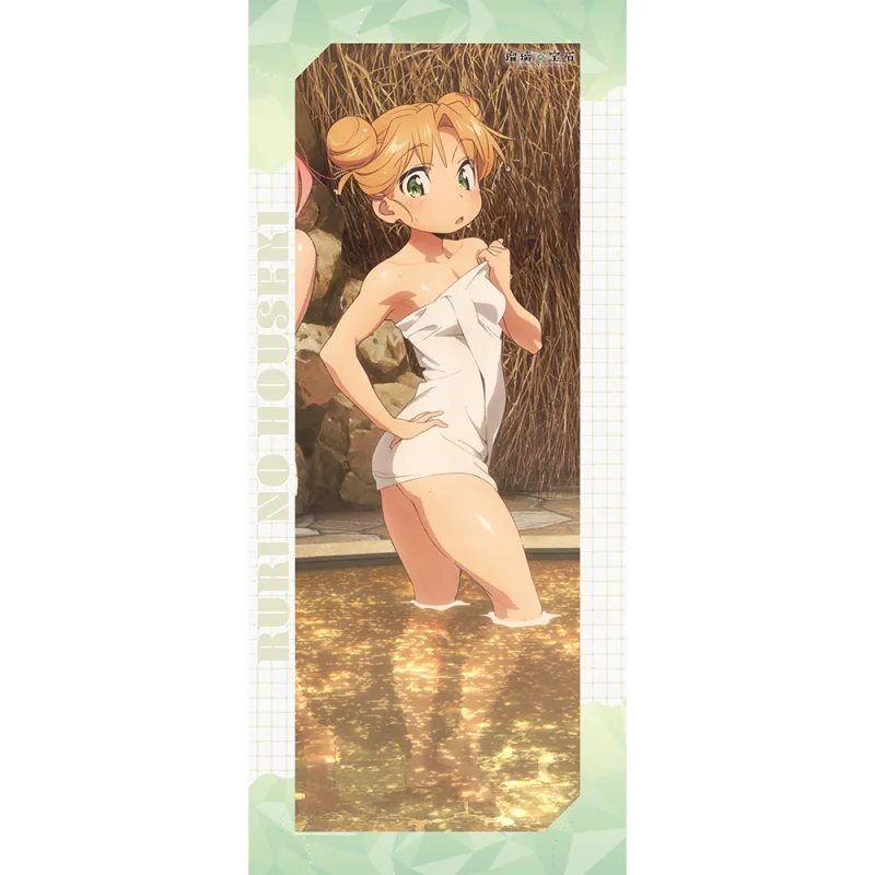 描き下ろし特大タペストリー(谷川瑠璃/温泉)