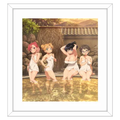描き下ろし複製原画(温泉)