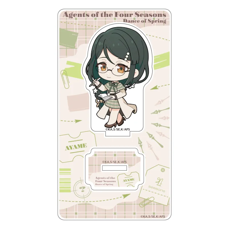 春夏秋冬代行者 春の舞 アクリルスタンド(葉桜あやめ/探偵)