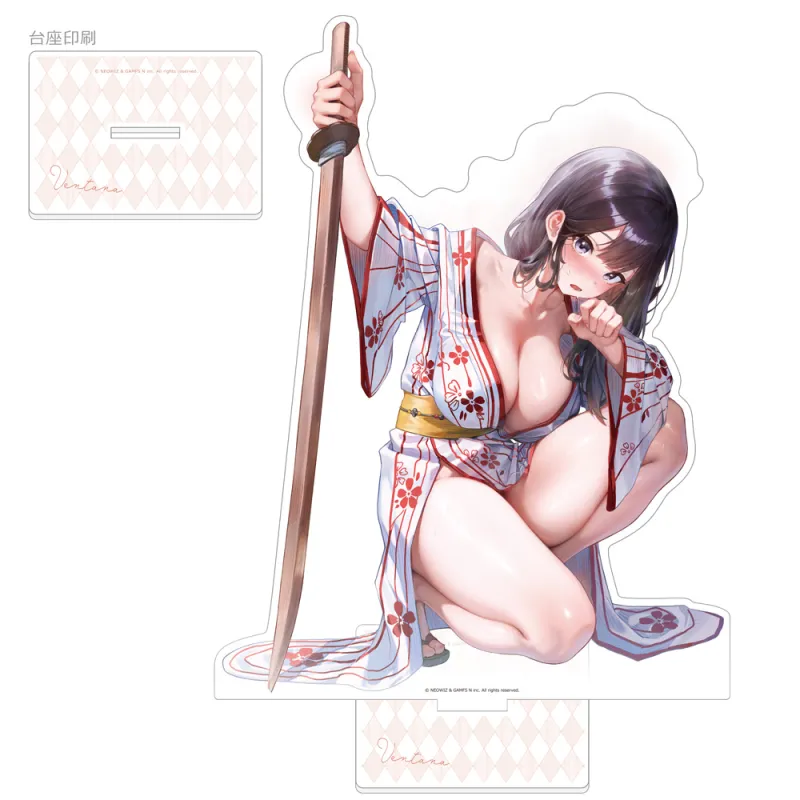 ブラウンダスト2 特大アクリルスタンド(ヴェンタナ/温泉修行人)