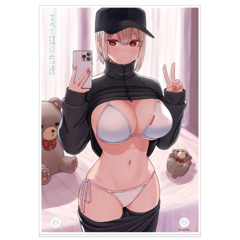 王子様の友達 アクリルパネル（藍田美明／自撮り）