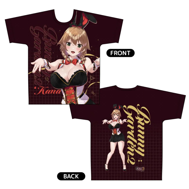 フルグラフィックTシャツ(花奈)XLサイズ