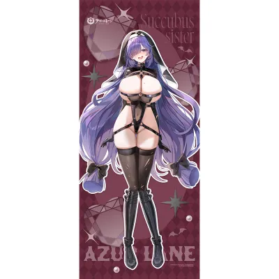 アズールレーン 描き下ろし特大タペストリー(モガドール/サキュバスシスター)