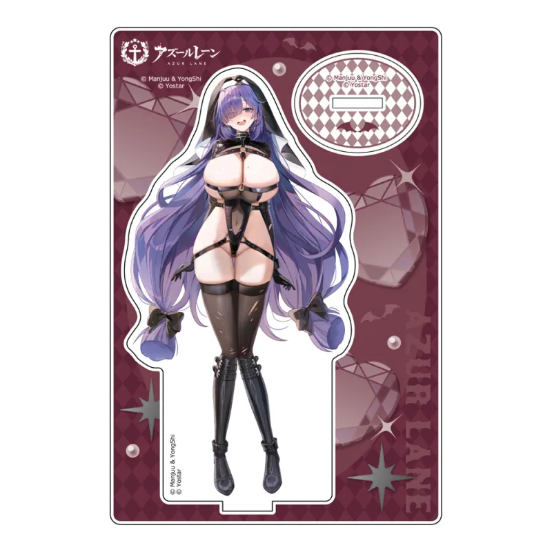 アズールレーン 描き下ろしアクリルスタンド(モガドール/サキュバスシスター)