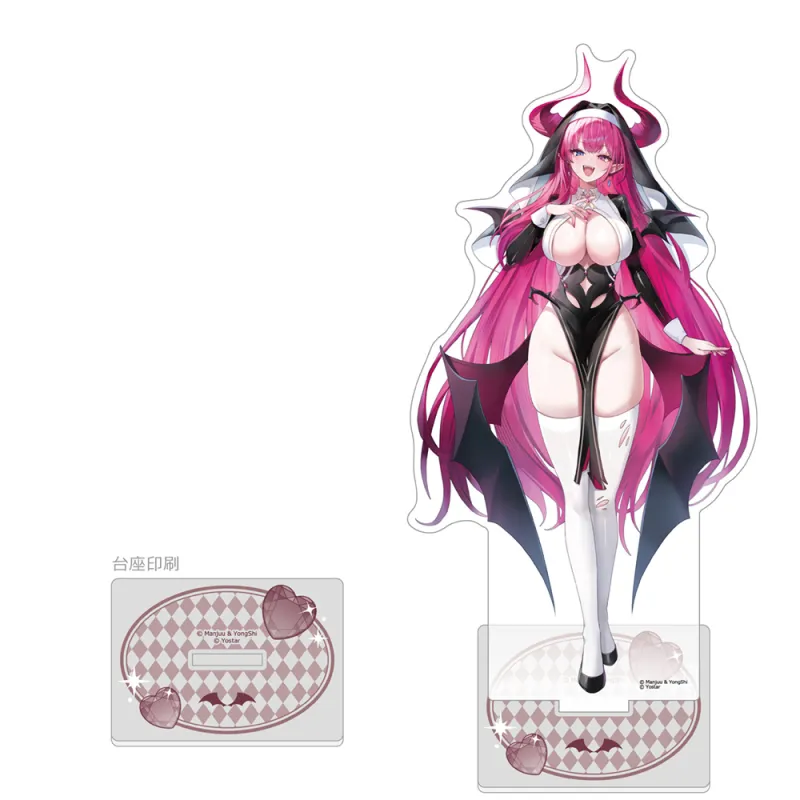 アズールレーン 描き下ろし特大アクリルスタンド(メークレンブルク/サキュバスシスター)