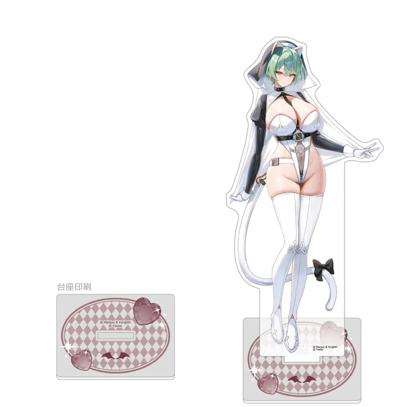 アズールレーン 描き下ろし特大アクリルスタンド(アドミラル・ナヒーモフ/サキュバスシスター)