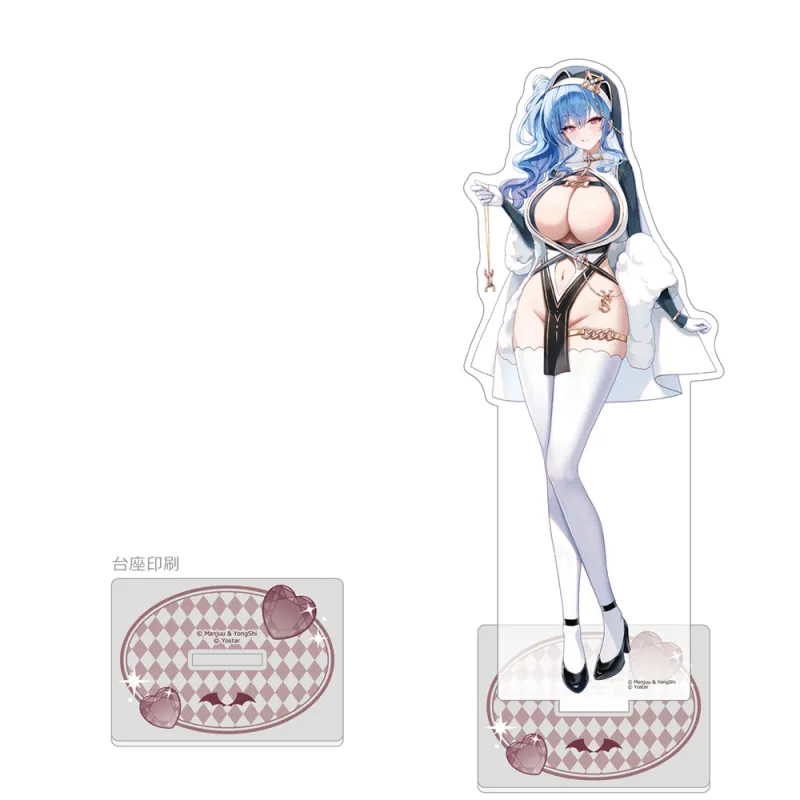 アズールレーン 描き下ろし特大アクリルスタンド(セントルイス/サキュバスシスター)