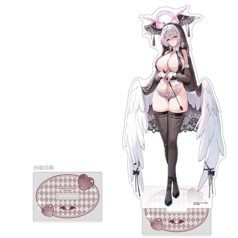 アズールレーン 描き下ろし特大アクリルスタンド(パール/サキュバスシスター)