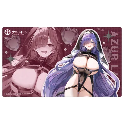 アズールレーン 描き下ろしラバーマット(モガドール/サキュバスシスター)