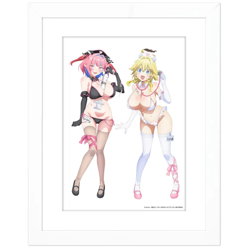 カナン様はあくまでチョロい 描き下ろしキャラファイングラフ（ナース水着） A4